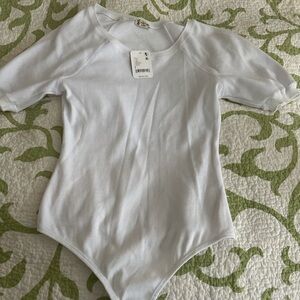 Free people- white body suit
